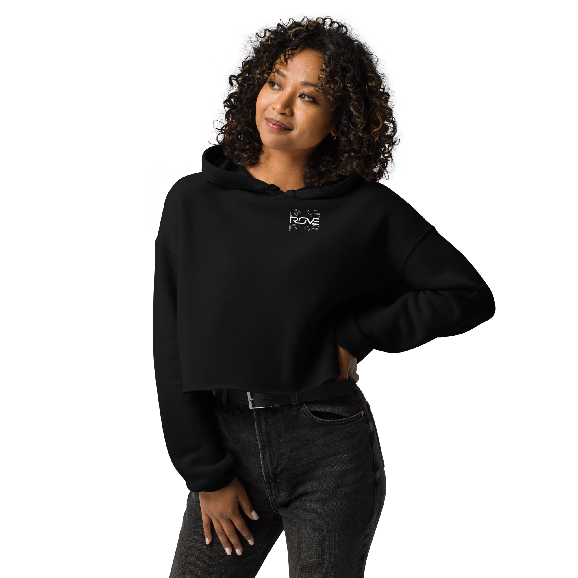 ROVE // TRIPLE STACK CROP HOODIE - Image 2